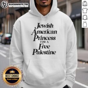 Alternative view of Awesome Jewish American Princess For A Free Palestine T-Shirt