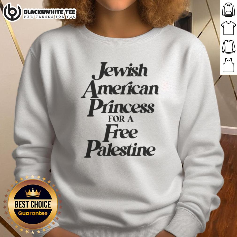 Awesome Jewish American Princess For A Free Palestine T-Shirt - Image 5