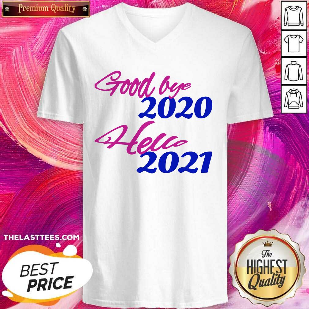 Official Good Bye 2020 Hello 2021 Happy New Year Shirt - Image 4