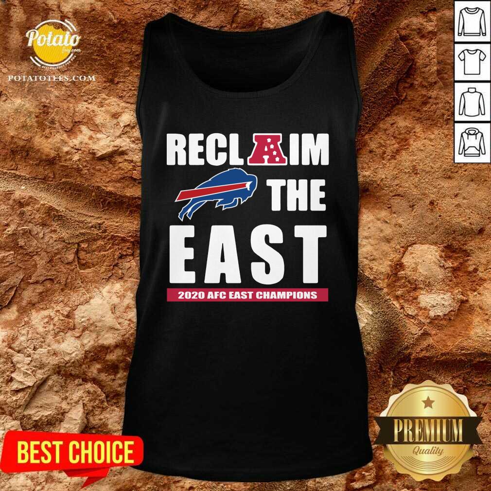 Pretty Buffalo Bills Reclaim The East 2020 AFC East Champions Shirt - Image 3