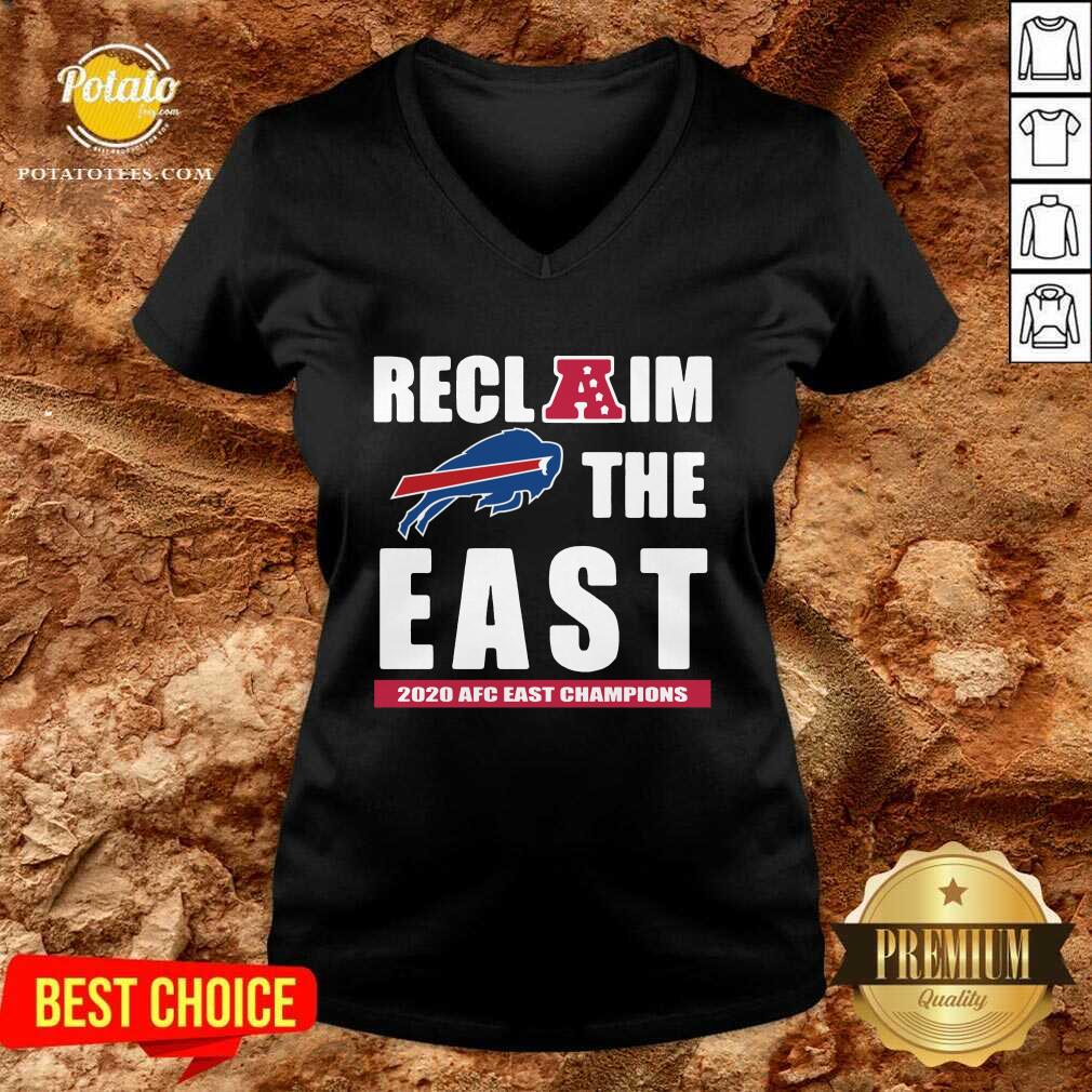 Pretty Buffalo Bills Reclaim The East 2020 AFC East Champions Shirt - Image 2