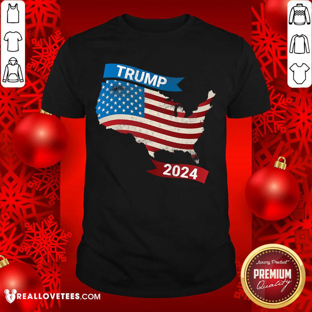 Fantastic Trump 2024 American Flag Vote Shirt