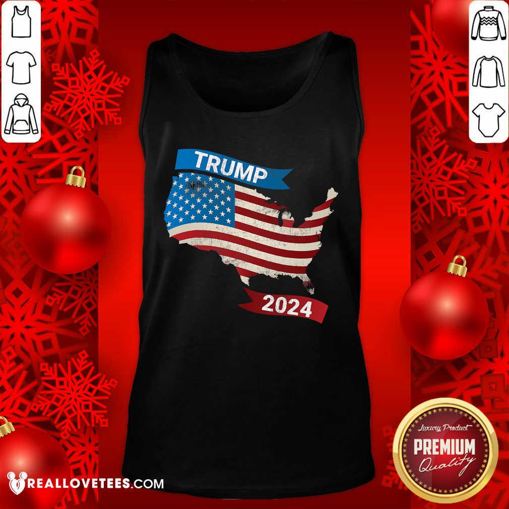 Fantastic Trump 2024 American Flag Vote Shirt - Image 2