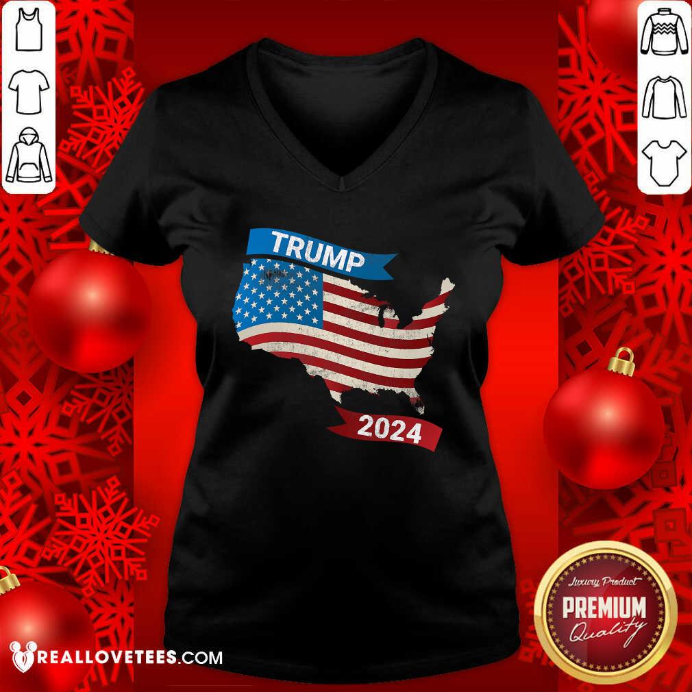 Fantastic Trump 2024 American Flag Vote Shirt - Image 4