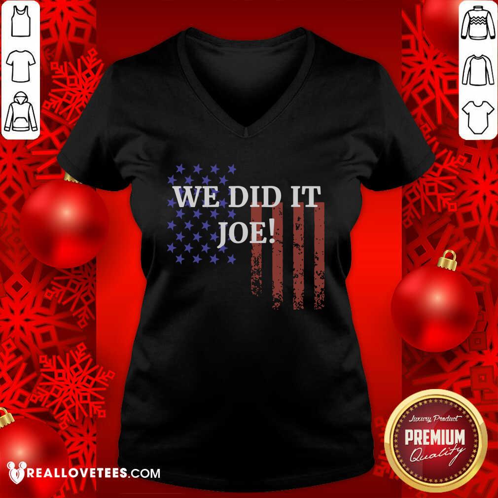 Sweet We Did It Joe American Flag Election Shirt - Image 5