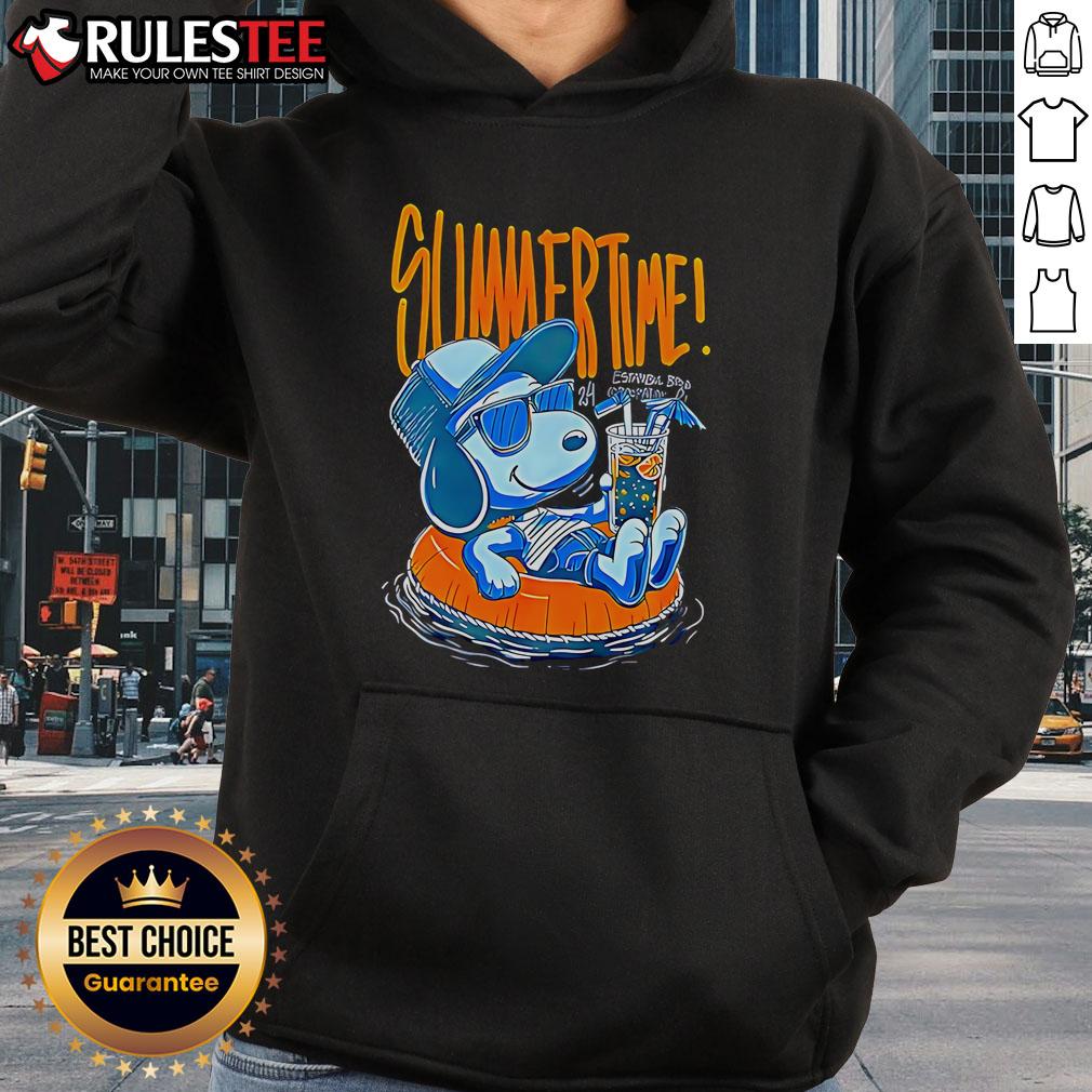 Awesome Snoopy Summer Time T-Shirt - Image 2