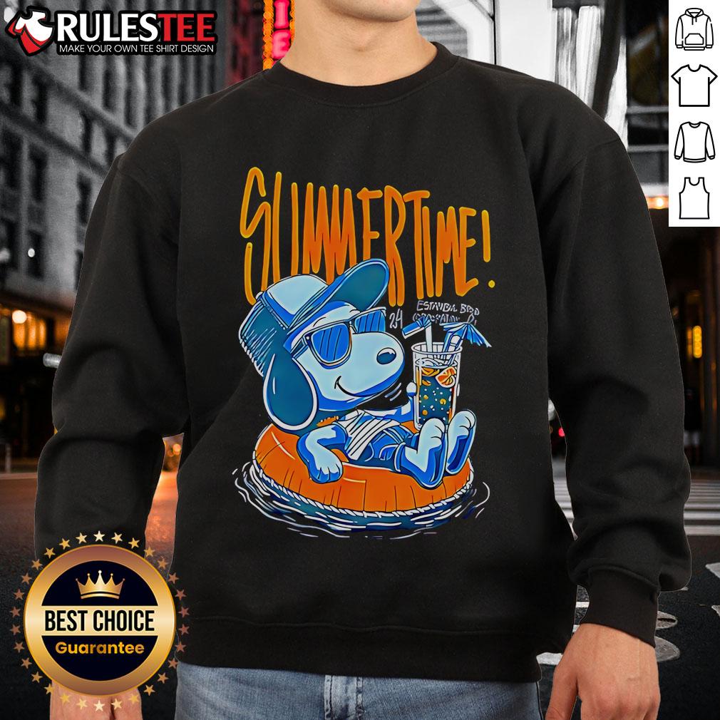 Awesome Snoopy Summer Time T-Shirt - Image 5
