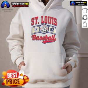 Alternative view of Official St. Louis Baseball Logo Vintage T-Shirt