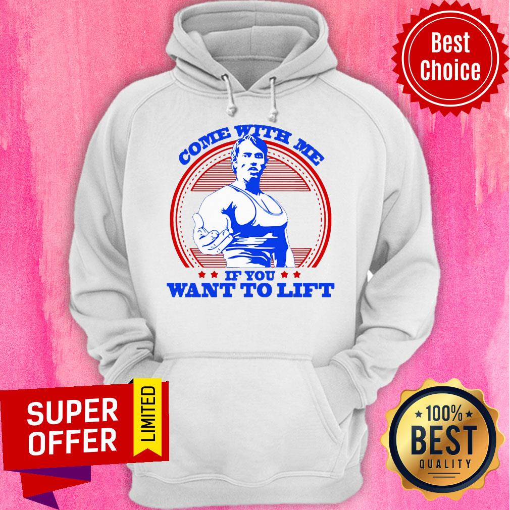 Premium Robot Rave Arnie Come With Me If You Want To Lift Shirt - Image 3