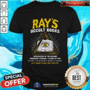 Rays Occult Books T-shirt