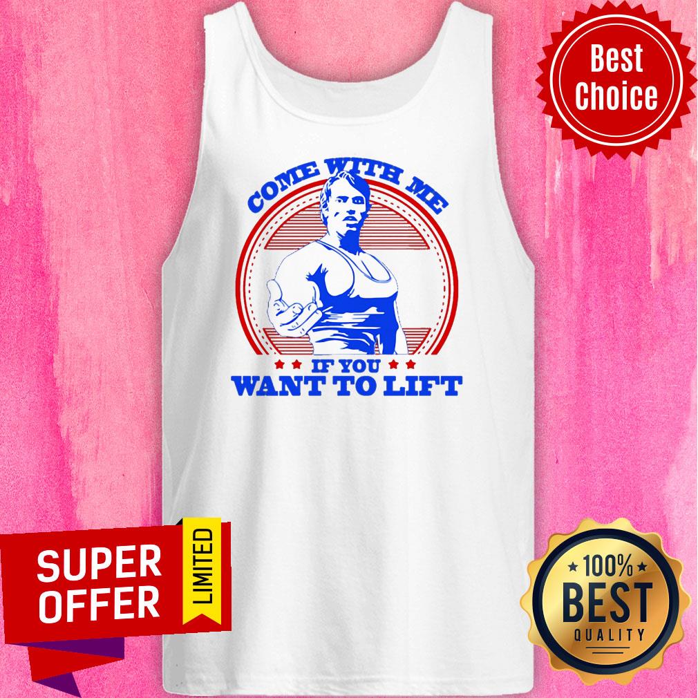 Premium Robot Rave Arnie Come With Me If You Want To Lift Shirt - Image 5