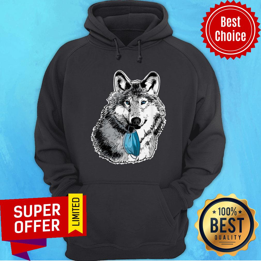 Nice Wolves Do Not Wear Masks Wolf Anti-facemask Shirt - Image 5