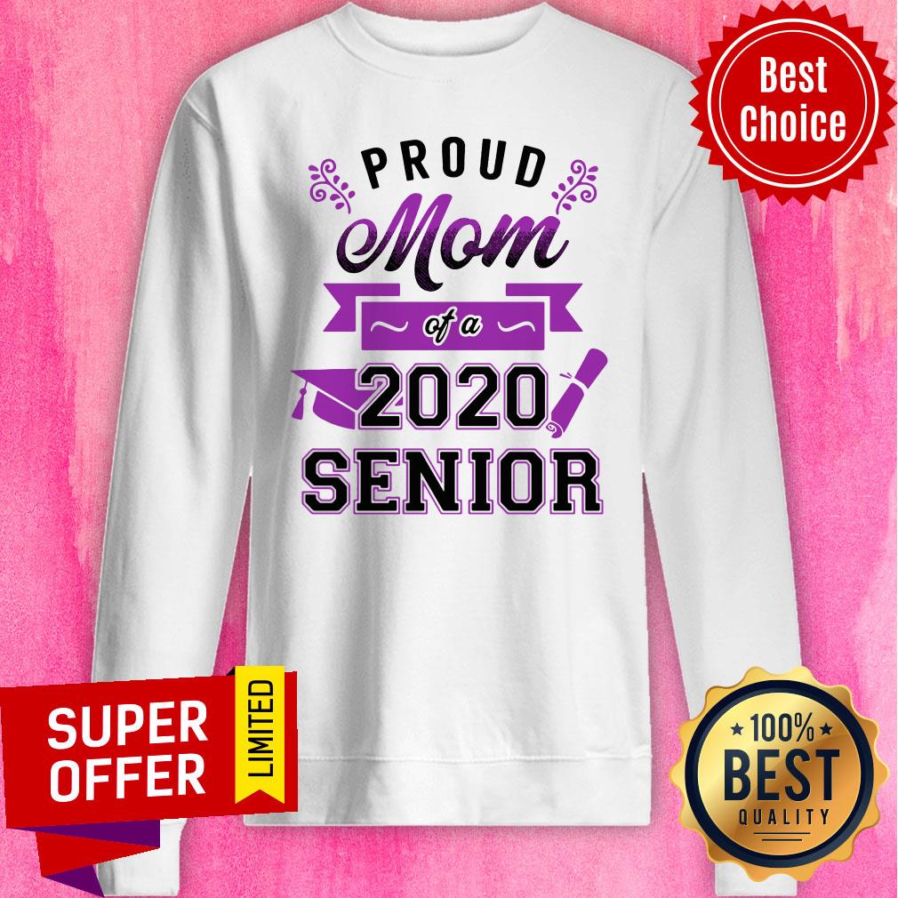 Awesome Proud Mom Of A 2020 Senior Shirt - Image 2