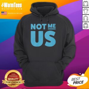 Alternative view of Awesome Not Me Us Blue Text Funny T-Shirt