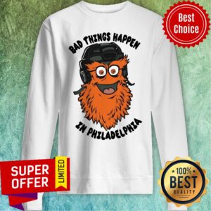 Alternative view of Top Bad Things Happen In Philadelphia Shirt