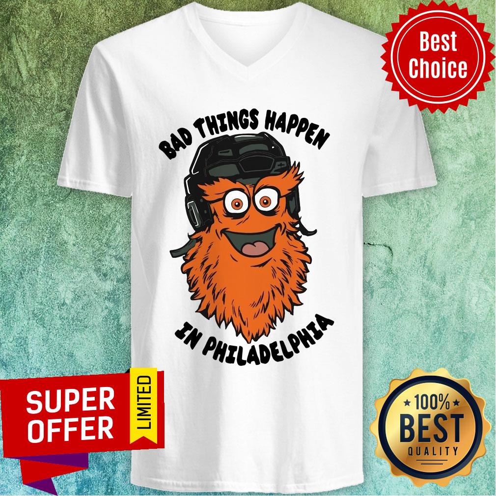 Top Bad Things Happen In Philadelphia Shirt - Image 4