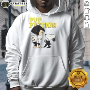 Alternative view of Good Lucy And Snoopy Pulp Fiction T-Shirt