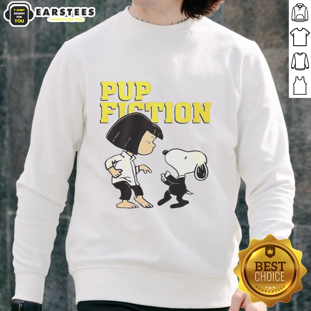 Good Lucy And Snoopy Pulp Fiction T-Shirt - Image 5