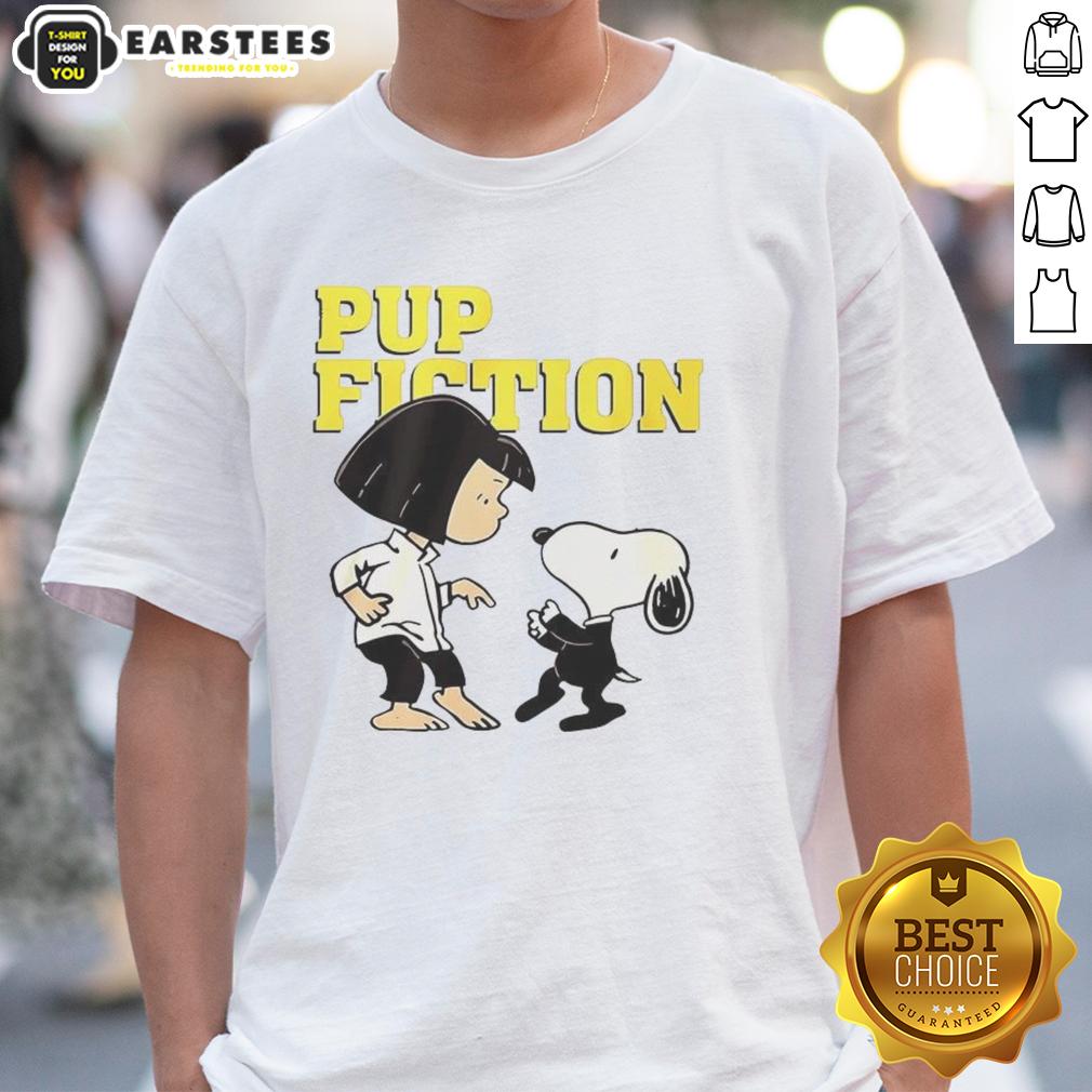 Good Lucy And Snoopy Pulp Fiction T-Shirt