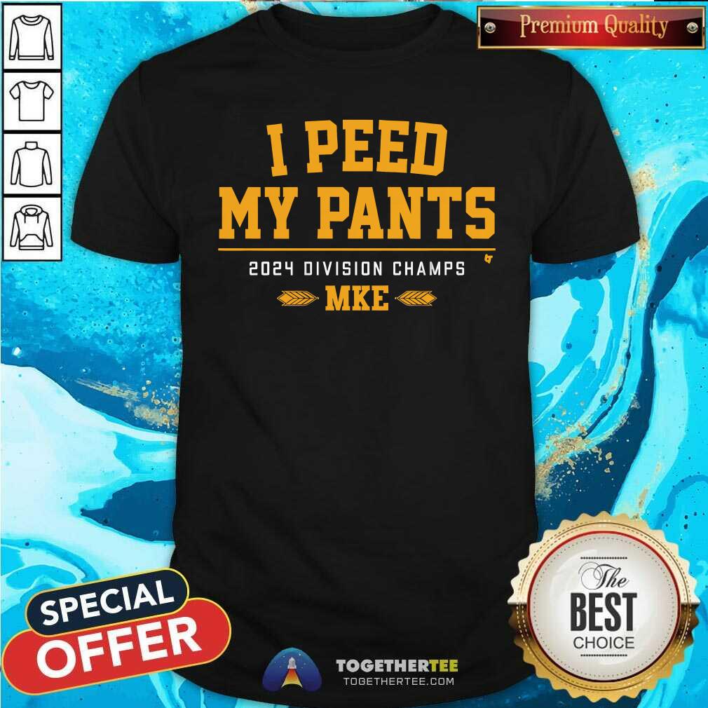 Nice Milwaukee Baseball I Peed My Pants T-Shirt