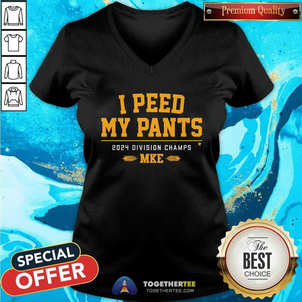 Nice Milwaukee Baseball I Peed My Pants T-Shirt - Image 2