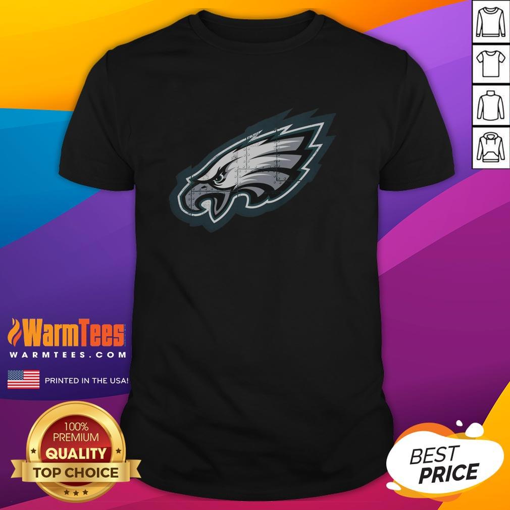 Good Philadelphia Eagles Rivet Logo T-Shirt