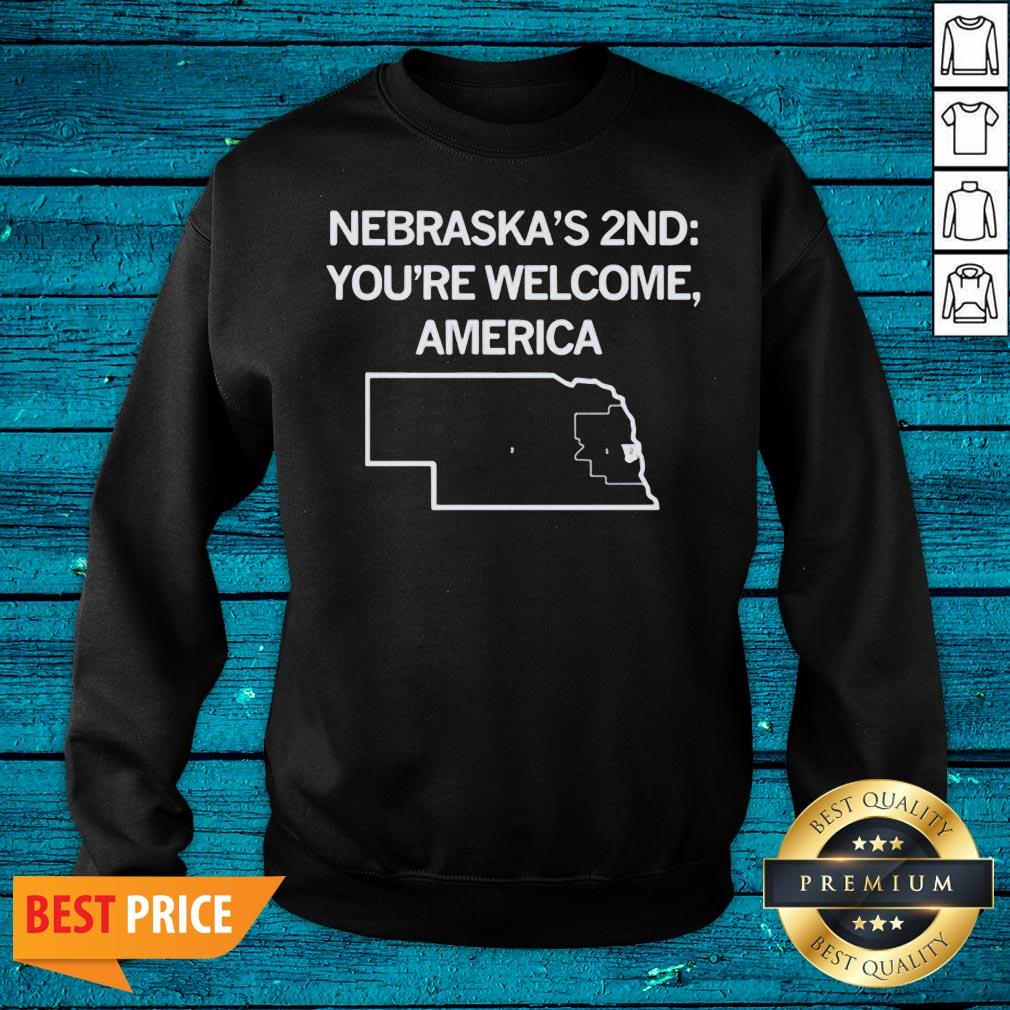 Attractive Nebraska’s 2nd You're Welcome America Shirt - Image 3