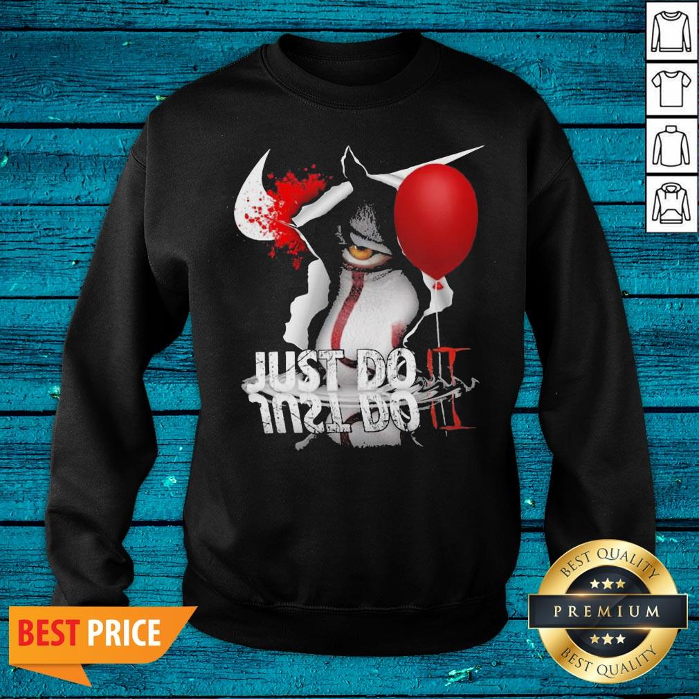 Lovely Pennywise Just Do It Water Reflection American Flag Shirt - Image 3