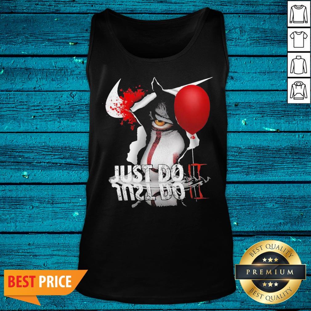 Lovely Pennywise Just Do It Water Reflection American Flag Shirt - Image 2