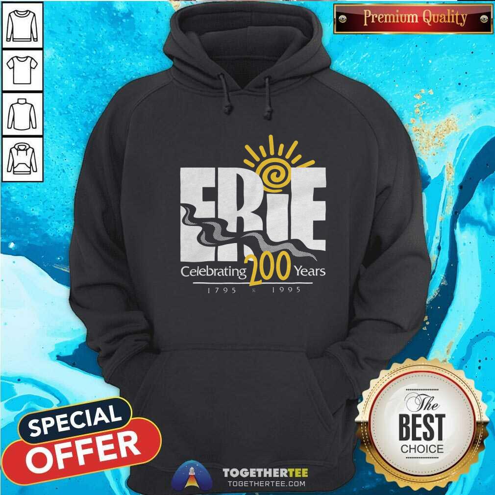 Premium Erie Celebrating 200 Year 1795 1995 T-Shirt - Image 3