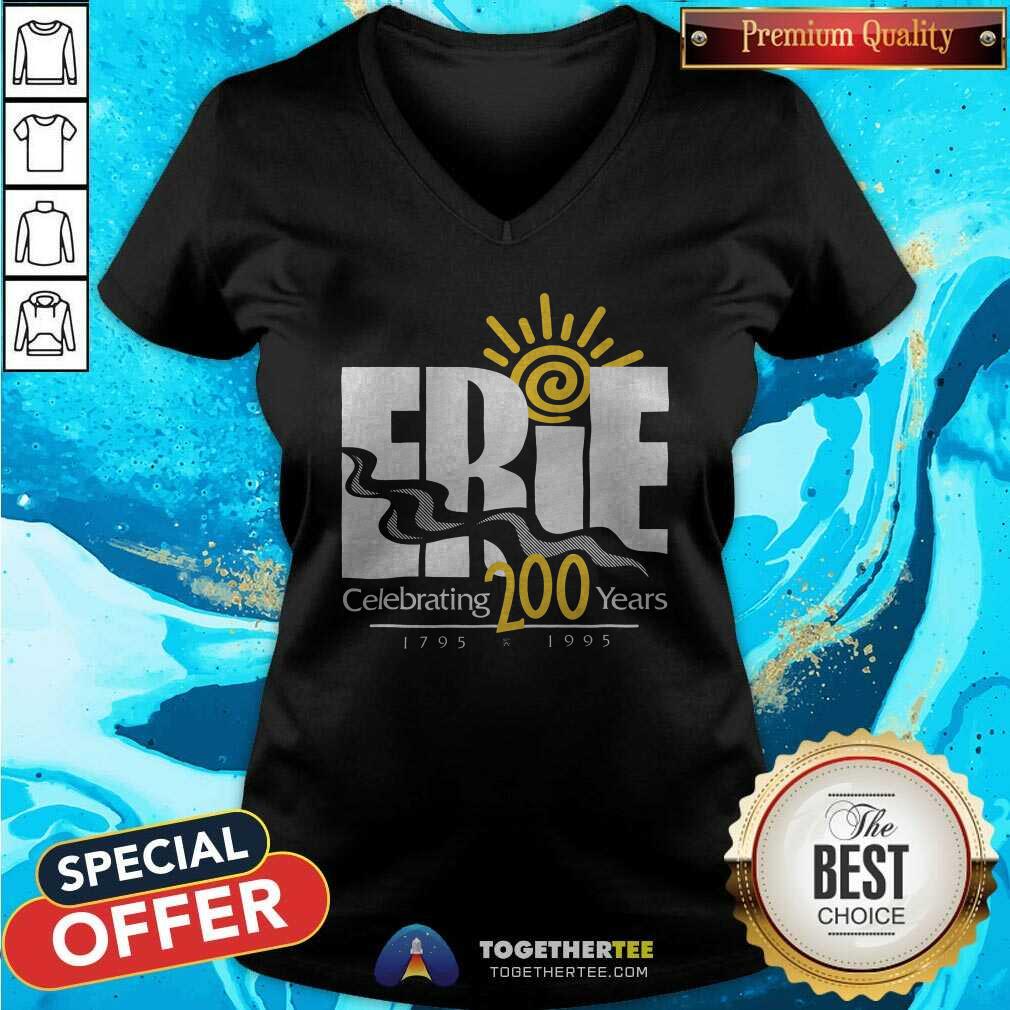 Premium Erie Celebrating 200 Year 1795 1995 T-Shirt - Image 4