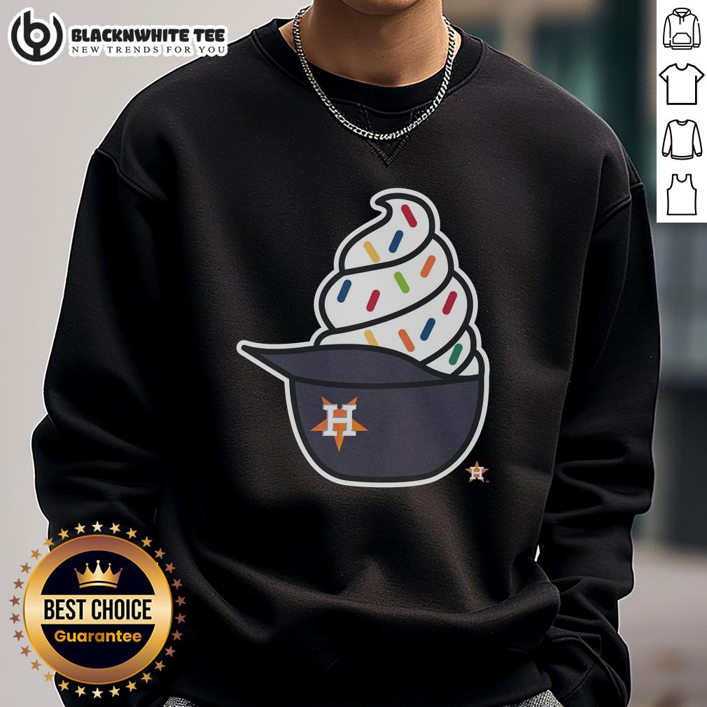 Pretty Houston Astros Ice Cream T-Shirt - Image 5