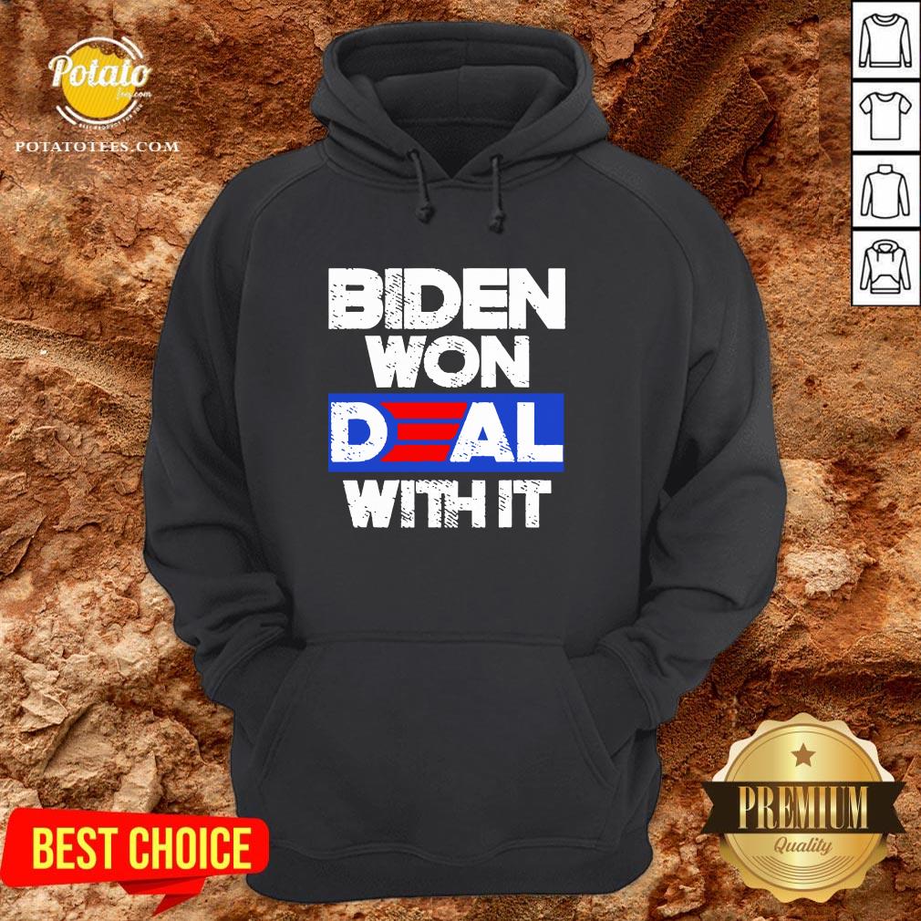 Great Joe Biden Won Deal With It 46 President 2020 Shirt - Image 5