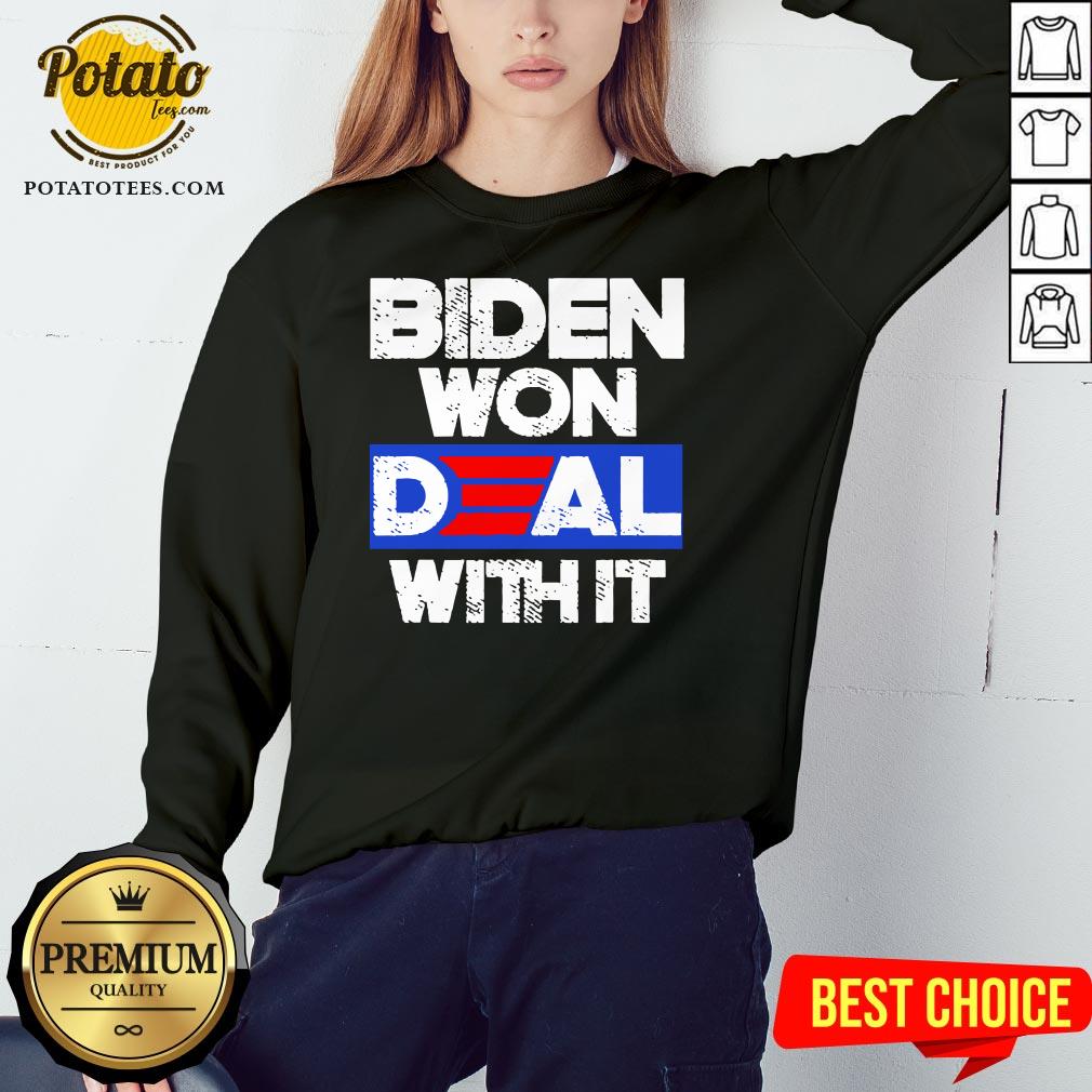 Great Joe Biden Won Deal With It 46 President 2020 Shirt - Image 4