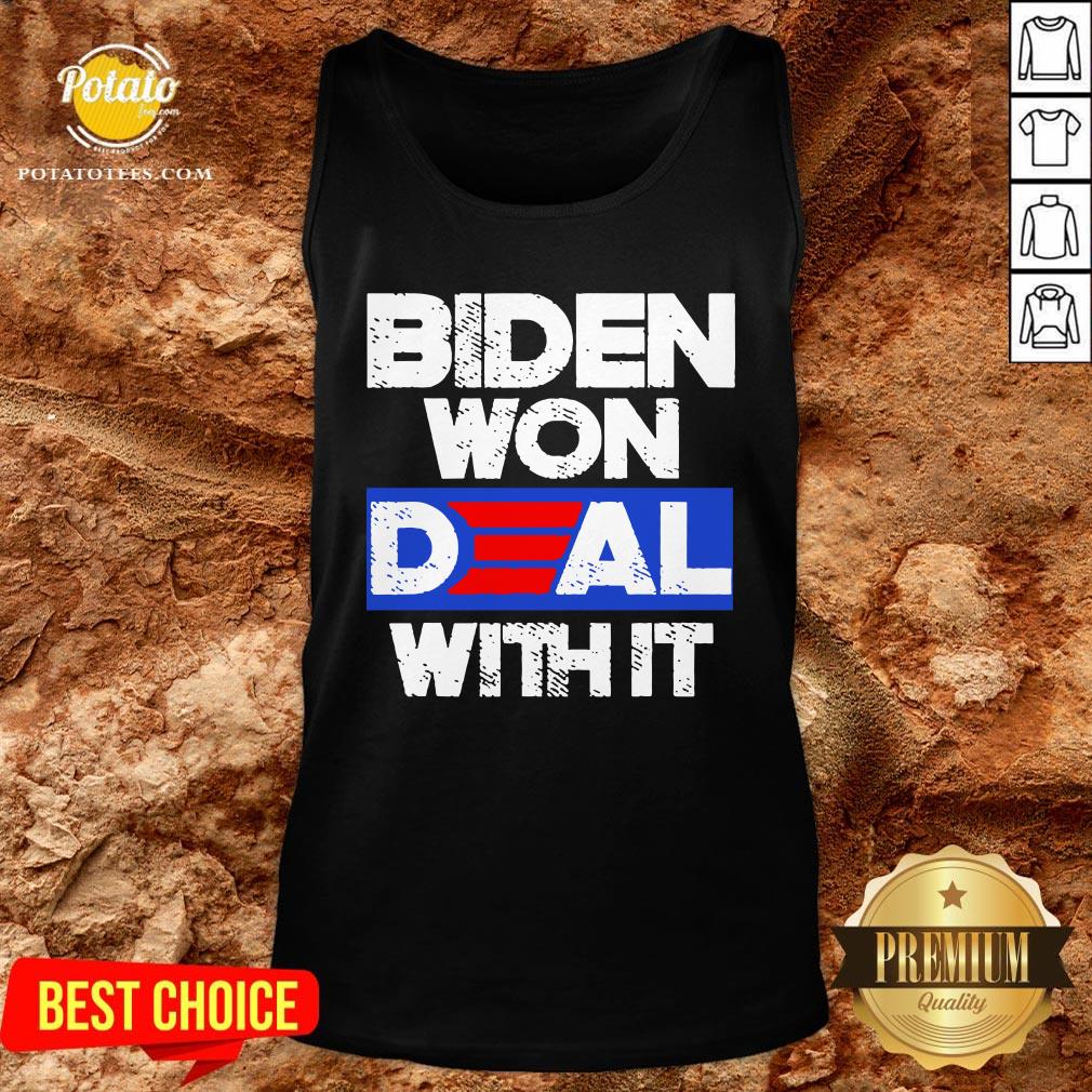 Great Joe Biden Won Deal With It 46 President 2020 Shirt - Image 3