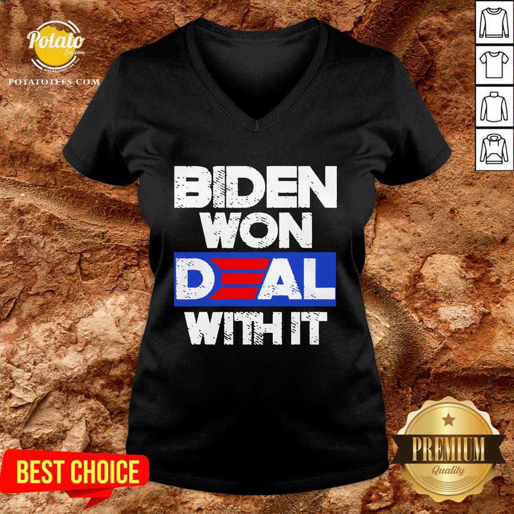 Great Joe Biden Won Deal With It 46 President 2020 Shirt - Image 2