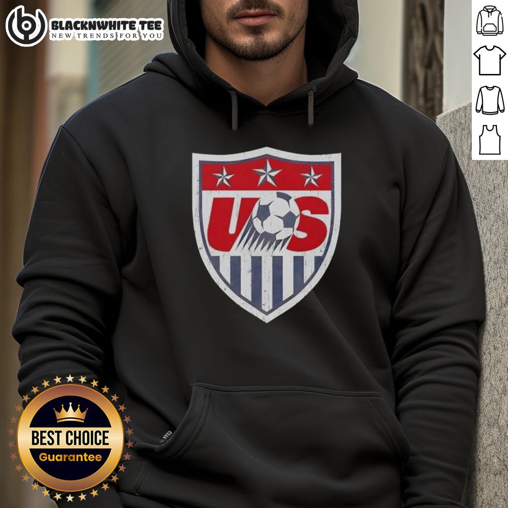 Good U.S. Soccer Retro Emblem Logo T-Shirt - Image 2