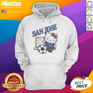 Alternative view of Official San Jose Earthquakes Fc X Hello Kitty T-Shirt