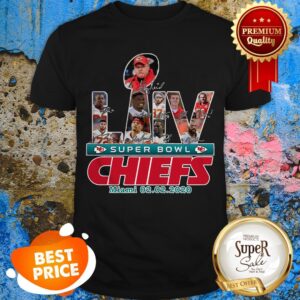 Kansas City Chiefs LIV Super Bowl Chiefs Miami 20.02.2020 Shirt