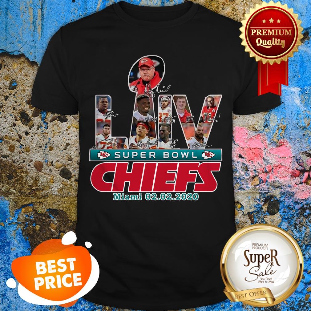 Kansas City Chiefs LIV Super Bowl Chiefs Miami 20.02.2020 Shirt