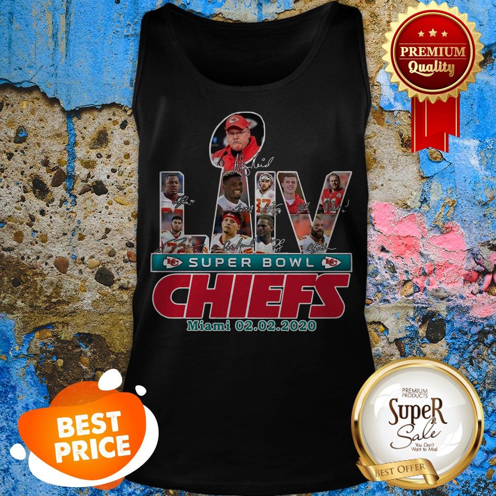 Kansas City Chiefs LIV Super Bowl Chiefs Miami 20.02.2020 Shirt - Image 3