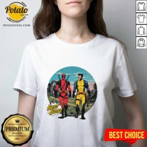 Alternative view of Best Bubs Deadpool And Wolverine T-shirt