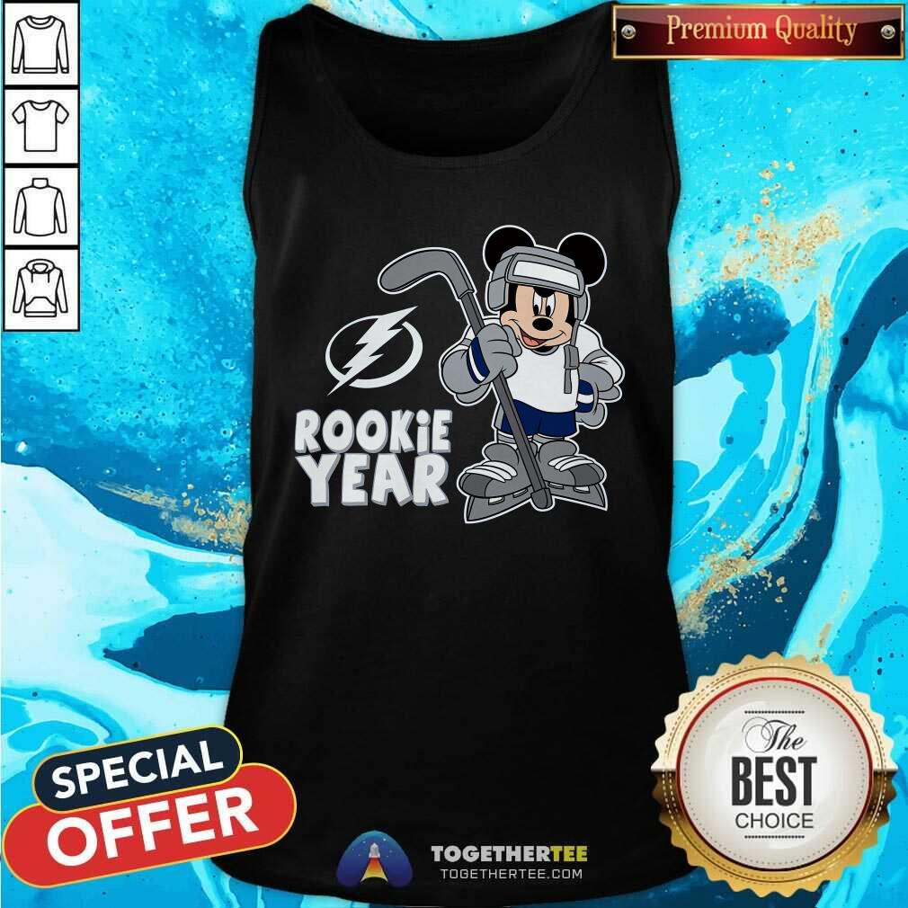 Top Tampa Bay Lightning Mickey Disney Rookie Year T-Shirt - Image 4