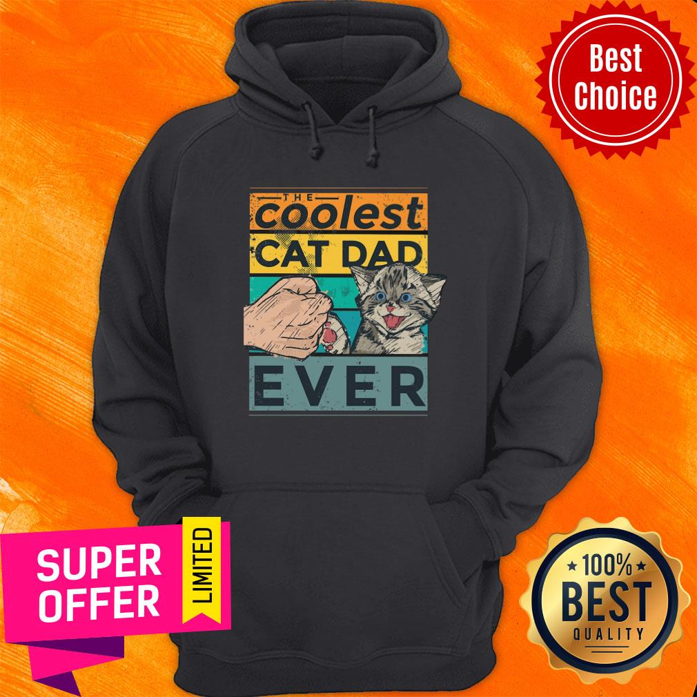 Nice Coolest Cat Dad Ever Shirt - Image 5