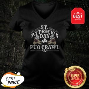 Alternative view of Nice St Patrick’s Day Dog Pug Crawl For Dog Lovers Shirt