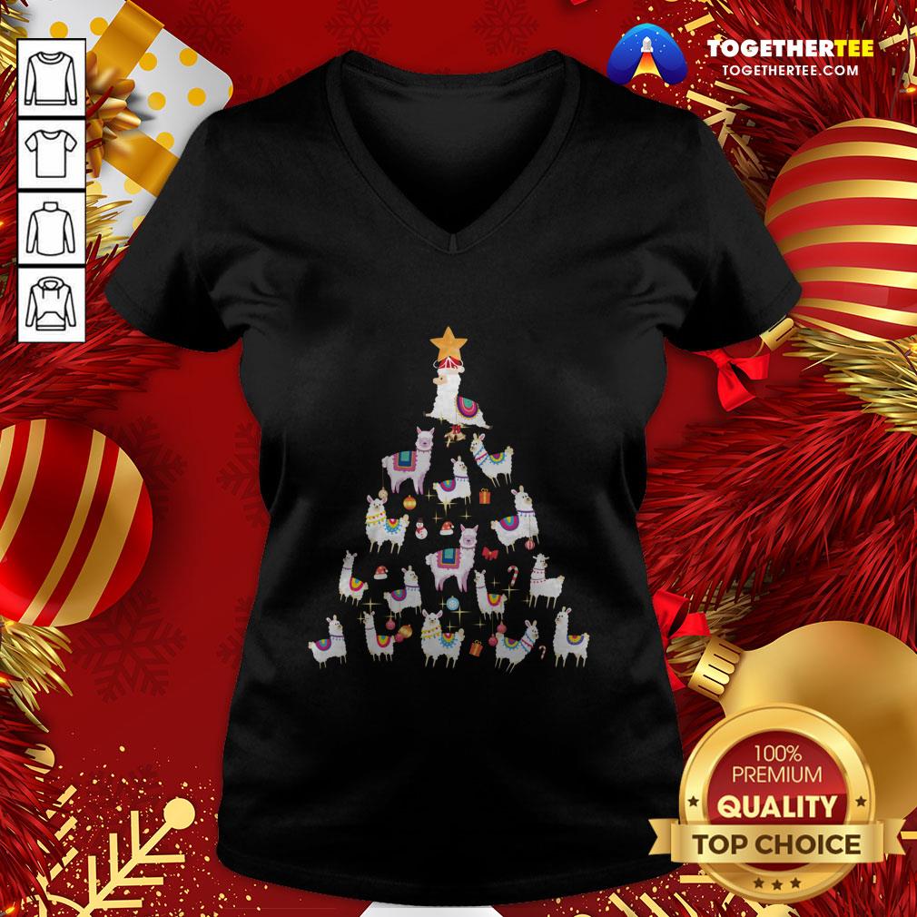 Official Alpaca Christmas Tree Shirt - Image 2