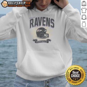 Alternative view of Nice Baltimore Ravens Historic Prime Play T-Shirt