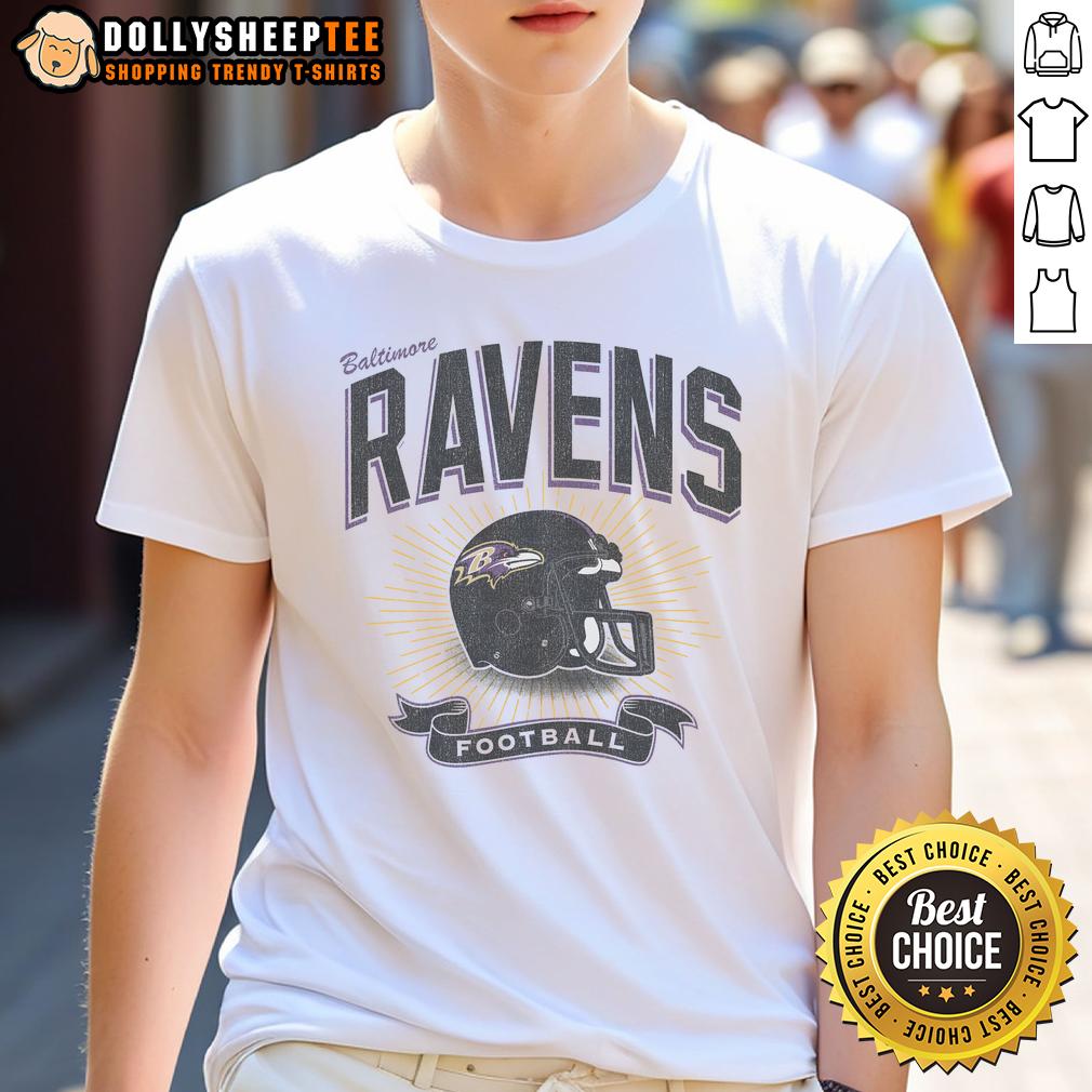 Nice Baltimore Ravens Historic Prime Play T-Shirt