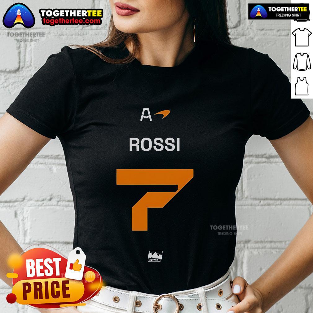 Top Alexander Rossi Arrow McLaren Indycar T-Shirt - Image 3
