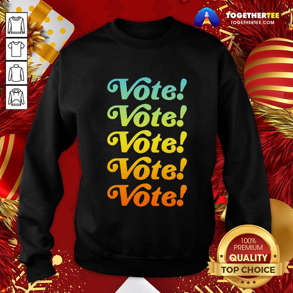 Top Vote Vote Vote 2020 Shirt - Image 4